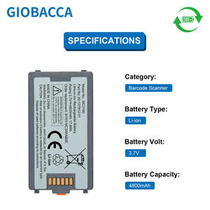 Batería de Repuesto OEM de Iones de Litio de 4800 mAh y 3,7 V para Escáner de Código de Barras Zebra Symbol MC3190 G13H02E0 82-127912-01 - Product Image 2