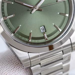 Montre de sport mécanique multifonctionnelle en acier inoxydable pour hommes, étanche, verte - Product Image 5