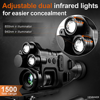 Binoculares de Visión Diurna y Nocturna al por Mayor, 1080P, Aumento de 4X, Alcance de 300M, Plegables, Compactos, Impermeables, Tácticos, para Caza