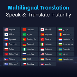 Traductor Inteligente de Voz e Imagen de Doble Pantalla con Sensor de Movimiento |    Operación con cable para hoteles, aeropuertos y salas de reuniones - Product Image 6
