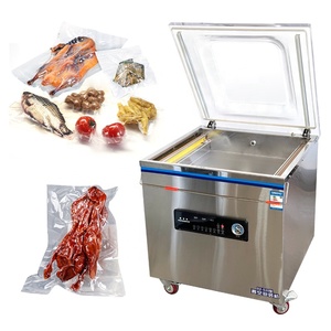 Sellador al vacío industrial comercial carne fresca pescado vegetal máquina automática de envasado al vacío para alimentos - Product Image 1
