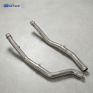 ระบบท่อไอเสียแบบดาวน์ไปป์สมรรถนะสูงสำหรับ Mercedes-Benz ML63 AMG W166 M157 5.5T V8 Biturbo ผลิตจากเหล็ก 304 ติดตั้งได้โดยตรง - Product Image 6