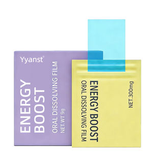 Tiras Orales de Extracto Herbal para Hombres, OEM/ODM, para la Salud Muscular y el Alivio de la Fatiga Mental, Veganas, Bajas en Azúcar, Muestra Gratis - Product Image 1