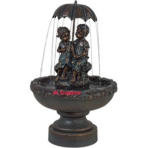 Statue de garçon en bronze célèbre, sur mesure, pour l'extérieur, fontaine à eau qui fait <span class=keywords><strong>pipi</strong></span>, sculpture - Product Image 3