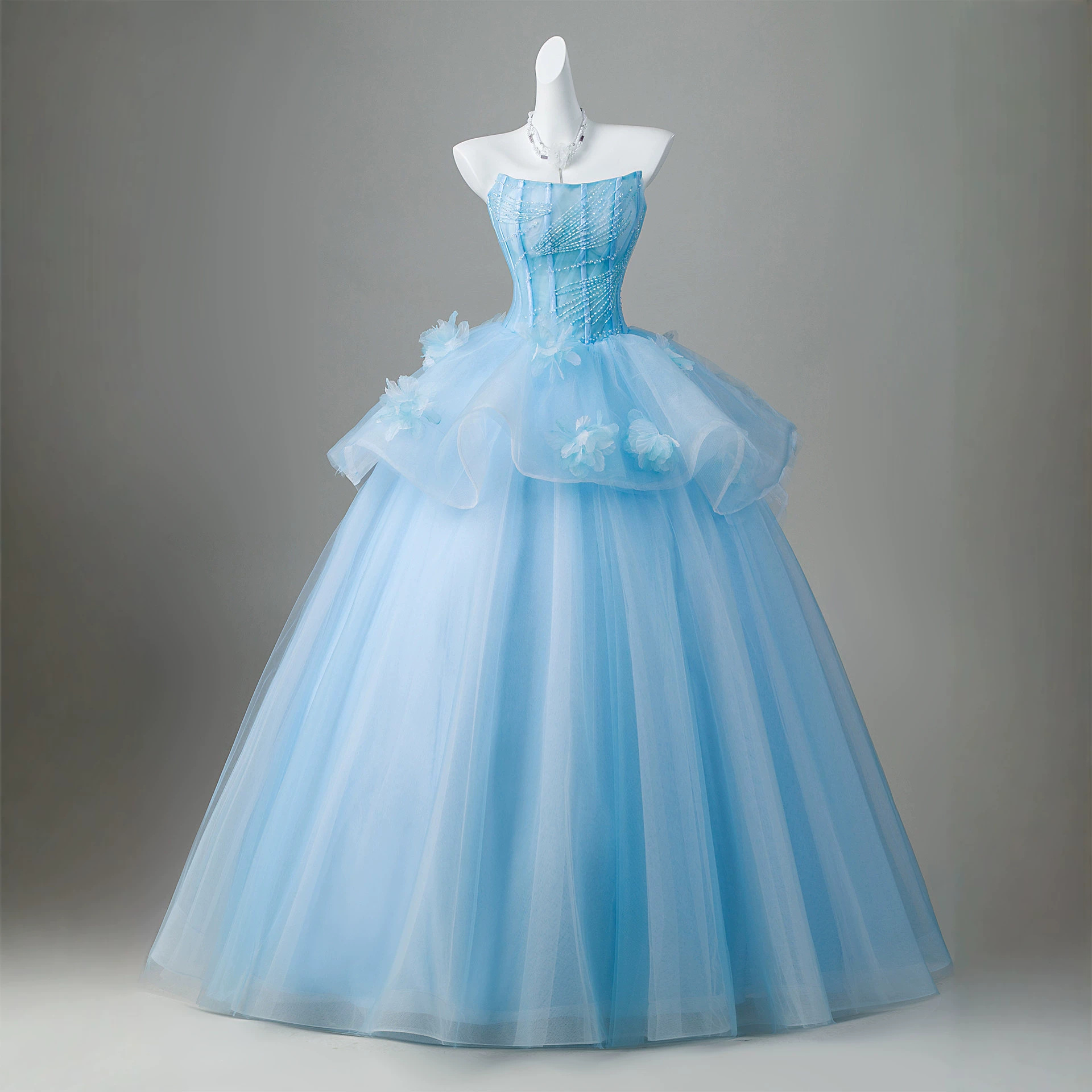princess polly baby blue dress College Graduation Dresses—9 Elegantly Chic Styles main image 0