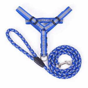 Tali dada reflektif, 1.5cm 2cm 2.5cm neon kuning hijau rompi tali dada jalinan panjat tebing tali untuk anjing berjalan tanpa kontrol tarik - Product Image 4