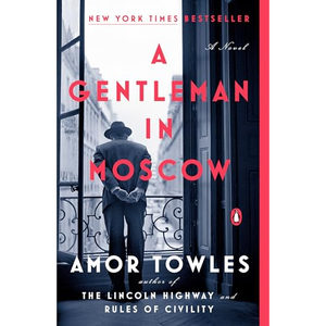 Un gentleman à Moscou par l'auteur Amor Towles, impression de livre broché personnalisé à couverture souple - Product Image 1