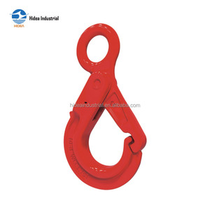 Hidea Hot Bán an toàn móc với grip wll 2.5T-10t giả mạo hợp kim màu đỏ sơn tĩnh điện G80 mắt tự khóa nâng móc - Product Image 3