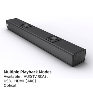 Barre de son sans fil S4 100W 2.1CH, système home cinéma, entrée HDMI ARC optique, 4 haut-parleurs pleine gamme, 2 caissons de basses intégrés - Product Image 2
