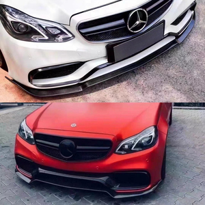 Pour Classe E W212 4DR Style Lèvre avant en fibre de carbone 2009-2019 - Product Image 3