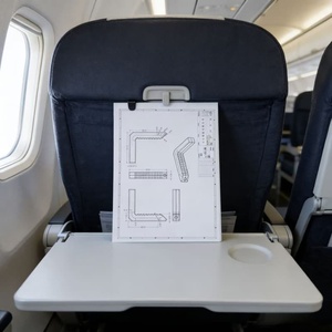 High-Quality PP <b>Mini</b> Plastic Fastener for Aircraft Food Sealing, Durable Small Aviation <b>Clamp</b> with Secure Hold, Ideal - Product Image 3
