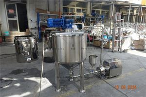 Mezclador de Acero Inoxidable Ace para Leche, Alimentos, Cosméticos, Lociones, Cremas, Pastas, Emulsionantes, Tanque Mezclador de Alta Cizalla para Jabón Líquido - Product Image 2