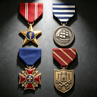Rondes commémoratives personnalisées de haute qualité, médailles et badges sans commande Minimum
