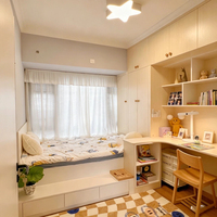 Personnalisation complète de la maison au style nordique, système de rangement en bois écologique durable