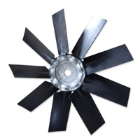 Ventilateur axial à plaque carrée série P5 avec pales à angle réglable pour système de refroidissement industriel