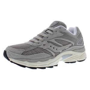 Scarpe da Camminata Donna Saucony Progrid Omni 9 con Lacci, Grigio Solido, Tomaia in Mesh Sintetico, Vestibilità Supportante - Product Image 5