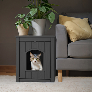 Descuento fabricantes de plástico contenedor pequeño animal mascota perro casa cajón - Product Image 4