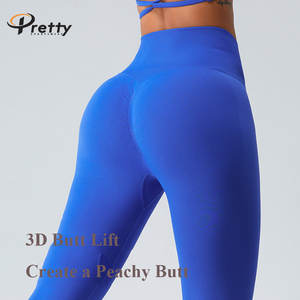 Nuevos Leggings de Yoga de Cintura Alta para Mujer, Pantalones de Yoga de Secado Rápido, Ropa Deportiva Sólida para Levantar Glúteos para Deportes al Aire Libre - Product Image 2