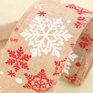 Cinta Decorativa de Cáñamo JIAXUN de Alta Calidad, 6cm x 3m, para Navidad, Venta al Por Mayor Directa de Fábrica, Hecho en China - Product Image 2