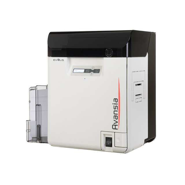 Evolis Avansia Dual-sided Photo ID Card Printer USB Ethernet 600 DPI
