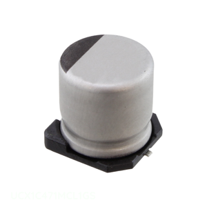 Condensateur SMD à montage en surface 470 µF 20 % 16 V UCX1C471MCL1GS, Distributeur agréé - Product Image 1