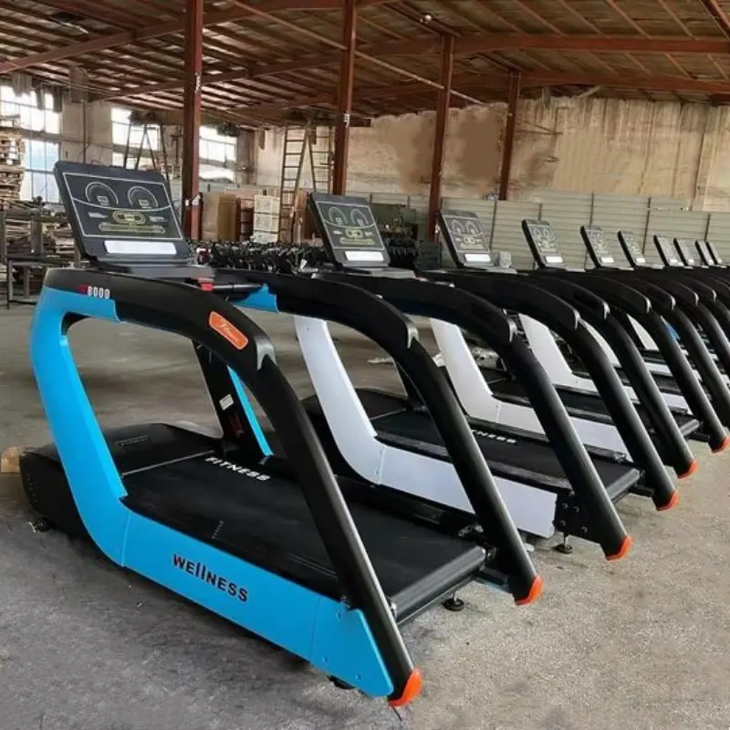 Esteira profissional para academia, equipamento de ginástica para exercícios, esteira motorizada comercial