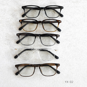 <span class=keywords><strong>Lunettes</strong></span> d'ordinateur à demi-jante TR90 UV400 anti-lumière bleue <span class=keywords><strong>pour</strong></span> hommes <span class=keywords><strong>lunettes</strong></span> d'<span class=keywords><strong>opticien</strong></span> monture de <span class=keywords><strong>lunettes</strong></span> unies - Product Image 2