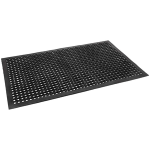 Tapete de Goma Resistente y Económico con Orificios, Tapete de Drenaje sin Costuras para Establos de Ganado, Caballos y Ranchos Comerciales - Product Image 5