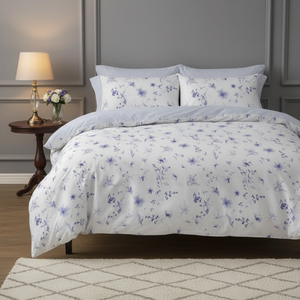 Bedruckte Bettbezüge von Burrito Blanco |   200TC Gewebt |   Blau |   Bettgröße 150-160cm |   (+Verfügbare Größen) - Product Image 4