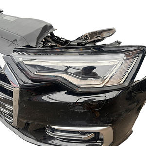 Kit de Carrocería Original de Alta Calidad, Parrilla Delantera para <span class=keywords><strong>Audi</strong></span> A6L C8, Parachoques Delantero Negro con Soporte para Sistema de Refrigeración 2023-2025 - Product Image 6