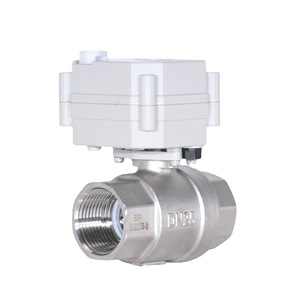 Válvula Eléctrica Miniatura Tonhe A20-T25-S2-B de 1 Pulgada, Tipo Bola, 24V CC, para Control de Agua y Aire - Product Image 5