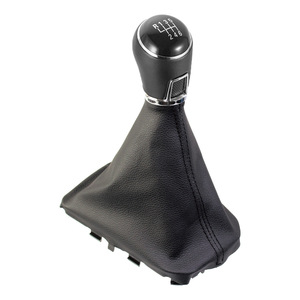 Seat Car Gear <b>Knob</b> Leather 5 6 Speed Ergonomic <b>Shift</b> Lever Cover - Product Image 1
