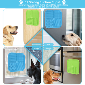 OEM ODM Food Grade Silicone Non-Stick Food <b>Pad</b> Pet Dog Licking Mat With Strong <b>Suction</b> Cup - Product Image 4