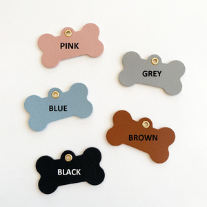 Etiqueta de Identificación Personalizada para Mascotas, de Metal, con Llavero, de Cuero PU Duradero y Ligero, para Perros y Gatos - Product Image 6
