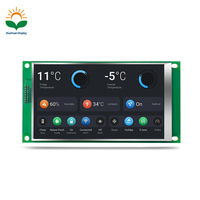 Panel LCD TFT 5.0 Inci Resolusi 854x480 16.7Juta Warna Antarmuka Paralel 8-bit untuk Sistem Kontrol Akses Keamanan