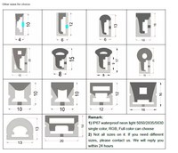 Tira de Luz LED de Neón Flexible de Silicona Personalizable de 10mm 20mm 40mm, 18W IP68, Impermeable, Rgbic Rgbw, 5m