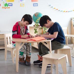 Silla Alta de Madera Moderna para Niños Pequeños, Mecedora y Cochecito para Cocina, Dormitorio y Escuela - Product Image 3