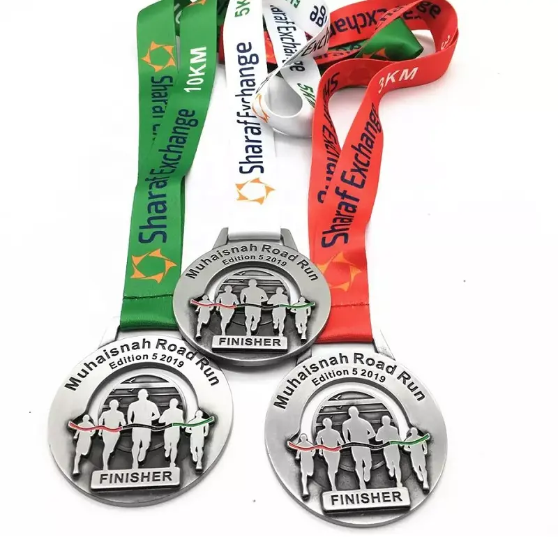 Nieuw Product Metalen Souvenir Zinklegering Atletiekloper Serie Sport Meet Medaille