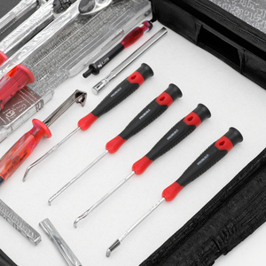 4-mảnh chính xác Pick và Hook Set Angled thẳng 90 độ Pick Full Hook dụng cụ cầm tay - Product Image 6