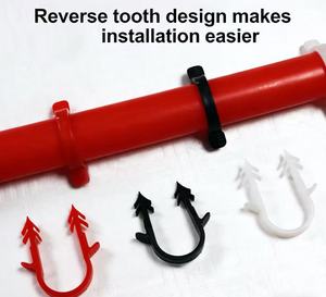 Clips de fixation en plastique écologiques de 16 mm pour l'installation de <span class=keywords><strong>chauffage</strong></span> au sol XPS dans les hôtels - Product Image 1