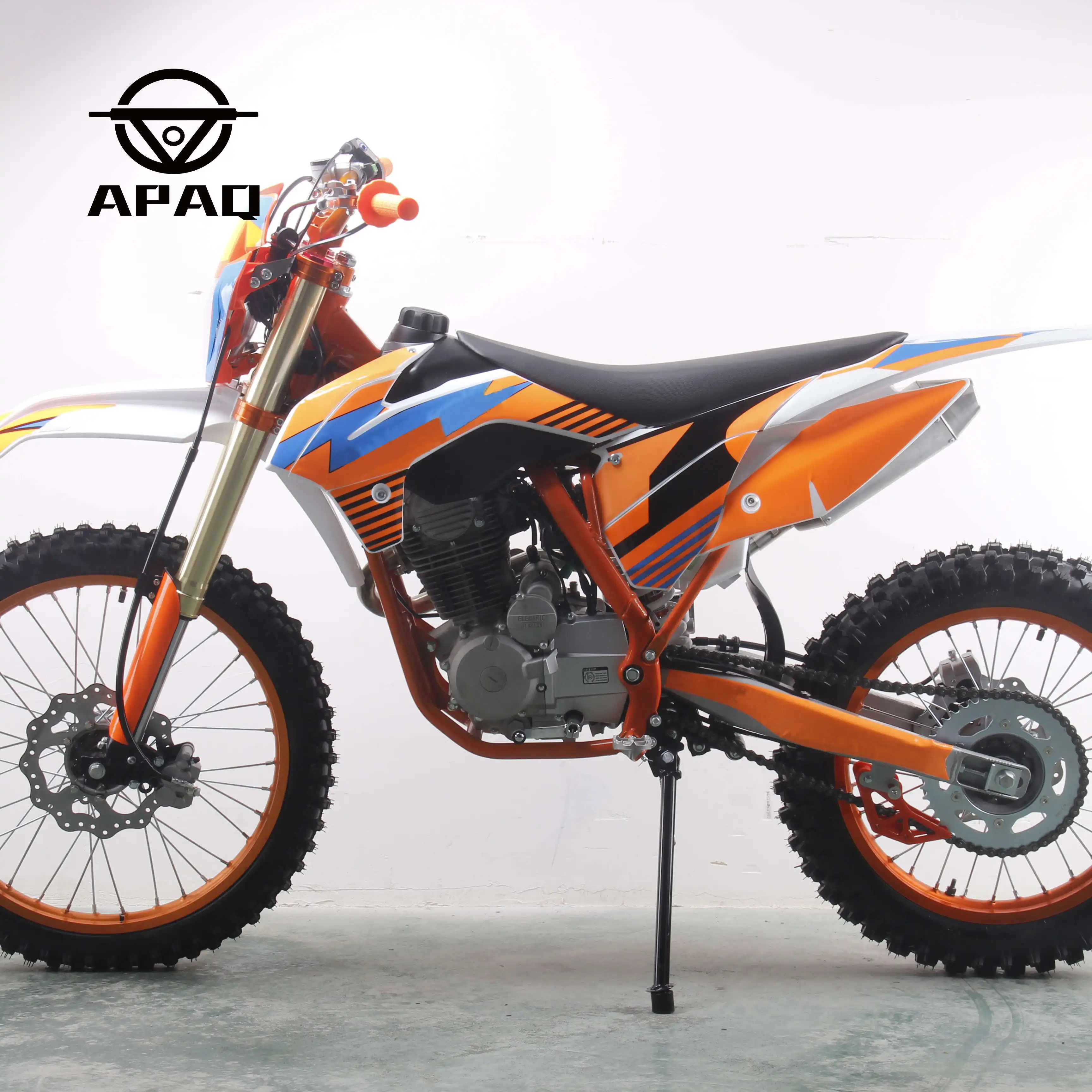 Apaq dirt bike 250cc pit bike para adultos, moto de trilha