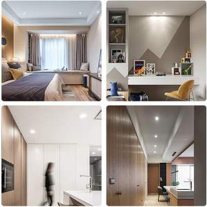 ไฟดาวน์ไลท์ LED คุณภาพสูงแบบขายส่ง 5W 9W 12W ไฟดาวน์ไลท์แบบฝังทรงกลม 15W 18W สำหรับติดตั้งภายในอาคาร - Product Image 3