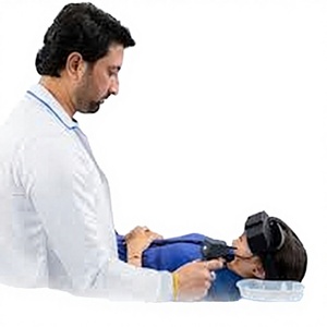 Neuro Equilibrium Video Nystagmography VNG System Digital Vestibular <b>Testing</b> <b>Equipment</b> 99.9% Accuracy Class II Hospital Plastic - Product Image 3