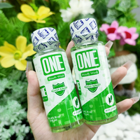 ONE 100ml Petite Bouteille de Bain de Bouche Multi-fruits Menthe Clou de Girofle Liquide Buccal Traitement Mauvaise Haleine Rinçage Portable Vente en Gros