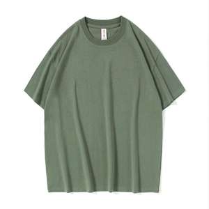 High Quality 100% Cotton Knitted Sporty Plus Size Men's T-Shirt <b>Printing</b> Custom Blank Unisex Regular Fit Breathable Quick Dry - Product Image 6