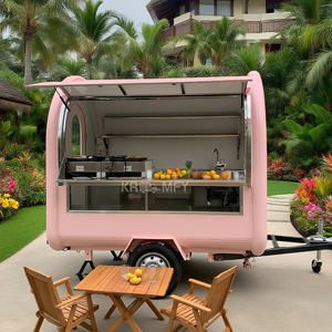 Petite camionnette de rue 2025 avec chariot d'équipement, cuisine mobile, bar à pizza, remorque alimentaire - Product Image 5