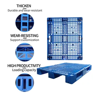 Znpp004 Fabriek Direct Magazijn Kunststof Pallets Verzending Pallets Met Sterke Draagkracht