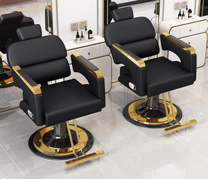 Fauteuil de coiffure moderne et professionnel pour salon de beauté féminin, équipement de coiffure, chaise de barbier - Product Image 5