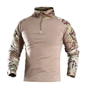 Camiseta Polo de Manga Larga para Hombre, Estilo Frogman, Elástica, para Entrenamiento, Táctica y de Servicio - Product Image 4