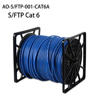 10Gbps UL en la pared bulbo/foco cobre apantallado Cat 6A Cable (SSTP SFTP Cable Ethernet apantallado blindado Cat6 Cable
